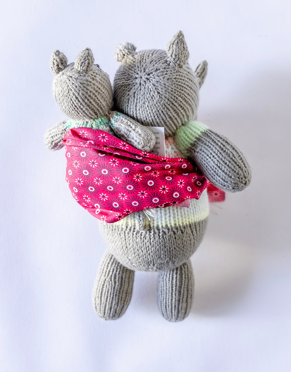 Mama & Bub Soft Toy - Rhino