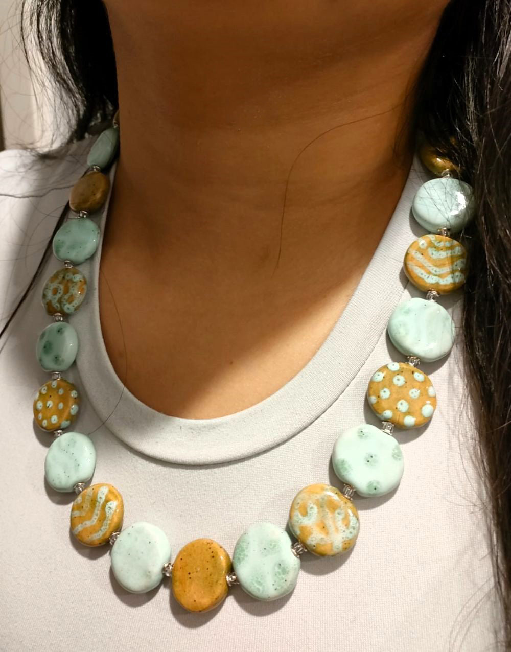 Kazuri Necklace - Summer