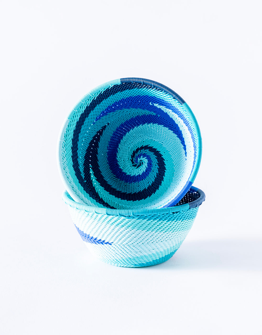 Telephone Wire Bowl - Ocean