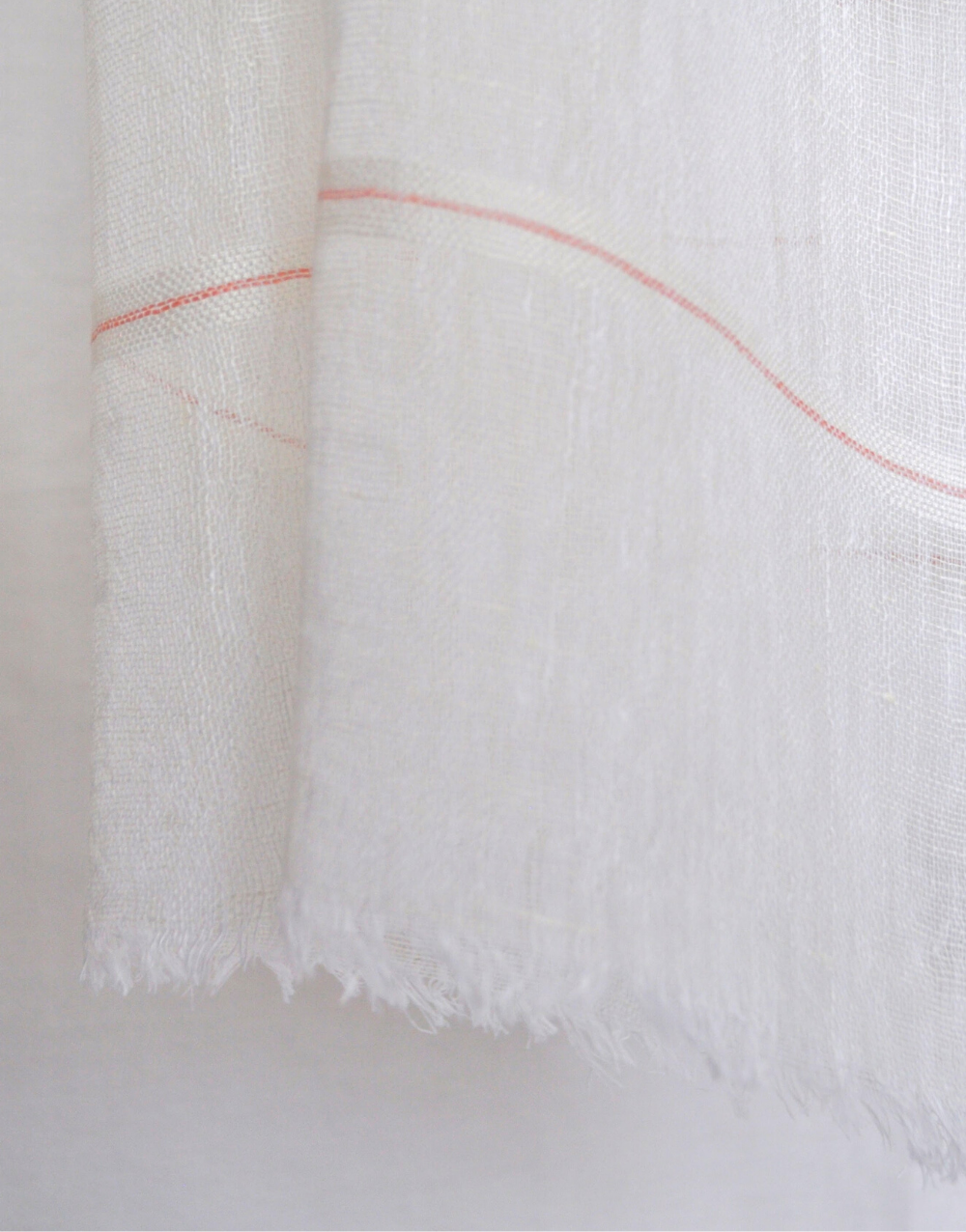 Adina Shawl - Blush Stripe