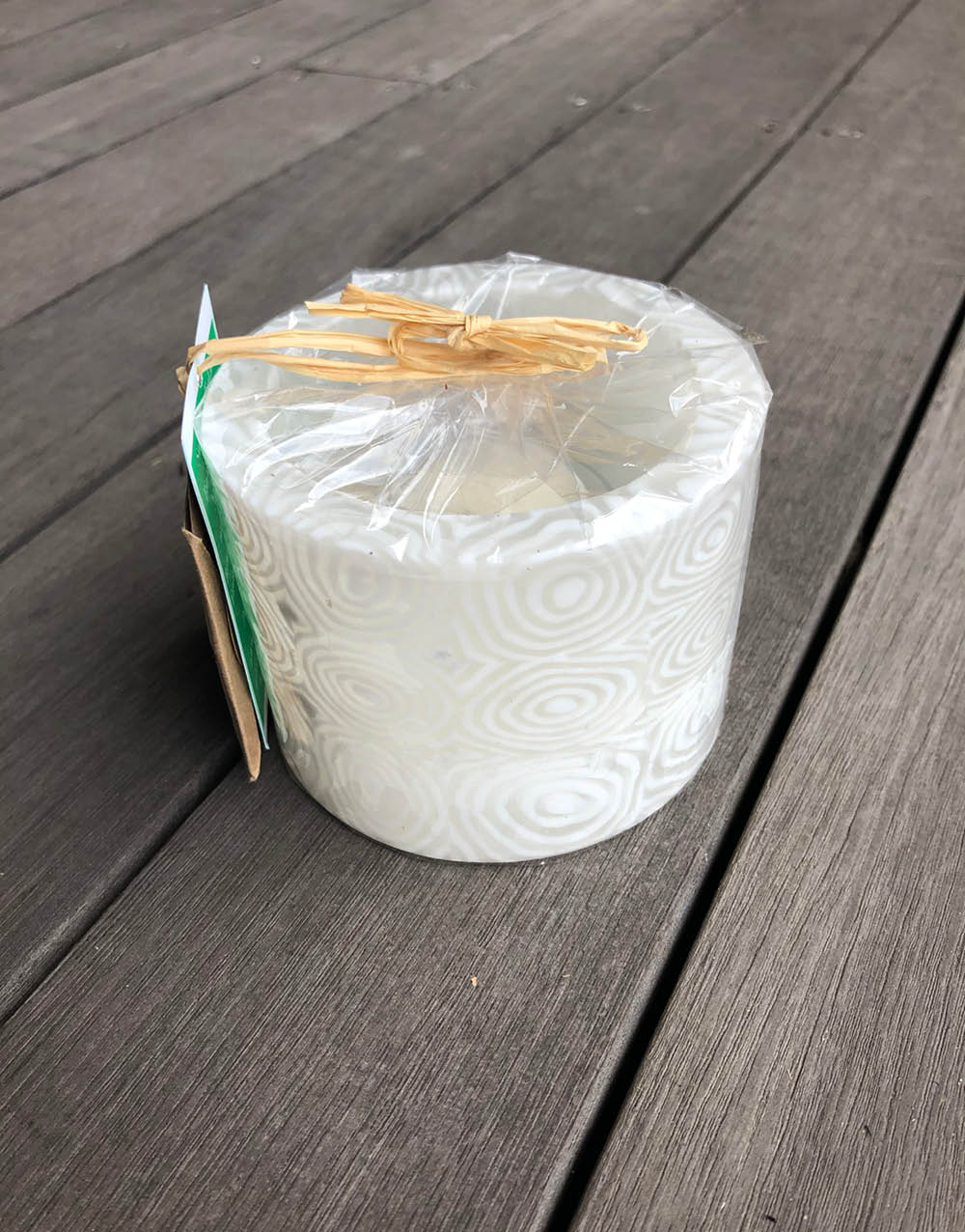Soy Tealight Lantern - Congo White