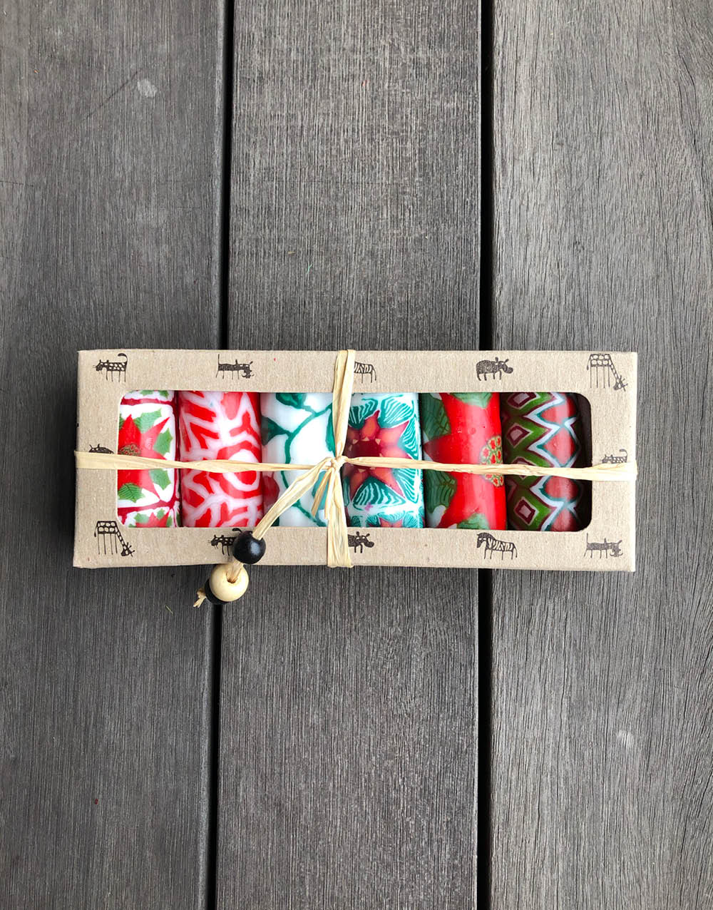 Christmas Candles - Set of 6