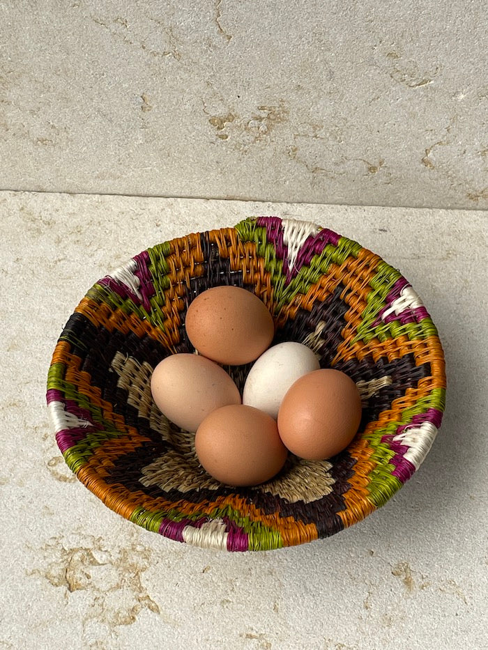 Eswatini Woven Basket - Candy