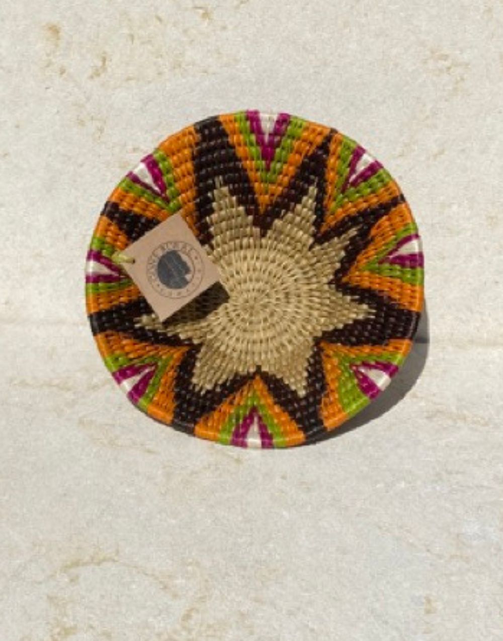 Eswatini Woven Basket - Candy