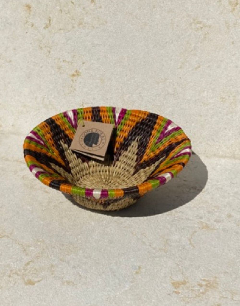 Eswatini Woven Basket - Candy