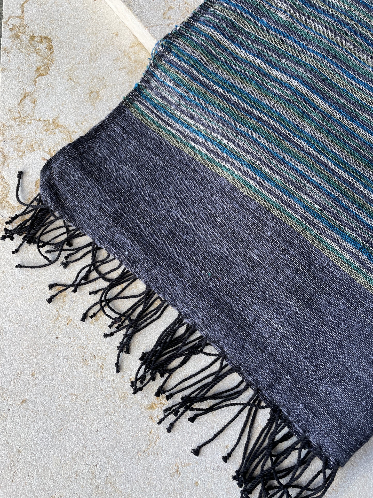 Joia Silk Shawl - Dove Grey