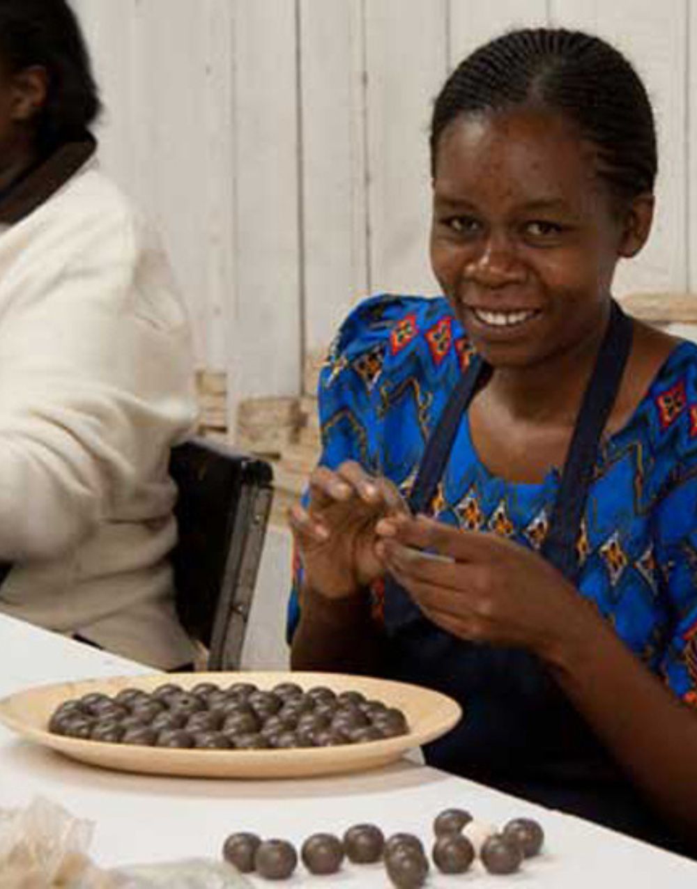 Kazuri Necklace - Yellow