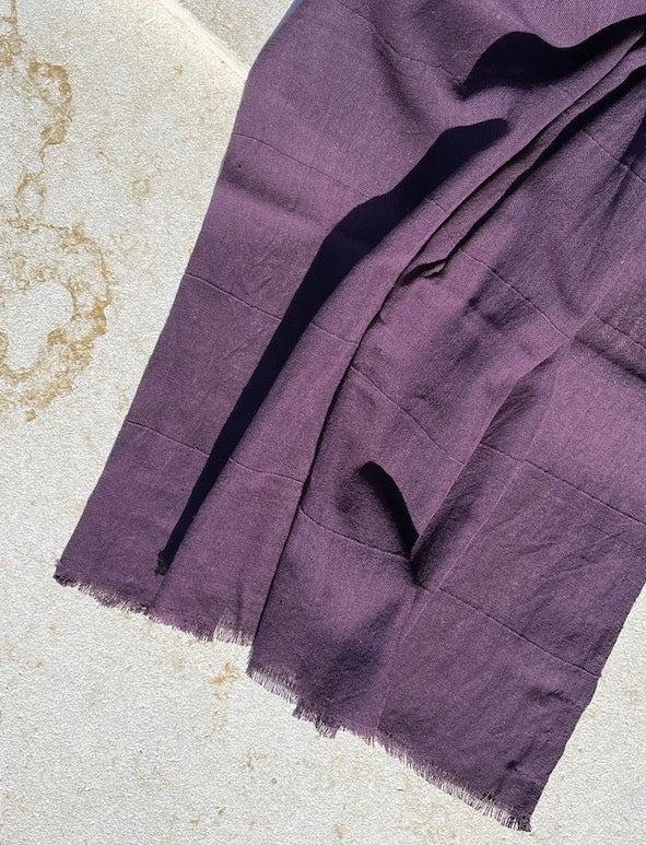 Maraki Shawl - Plum