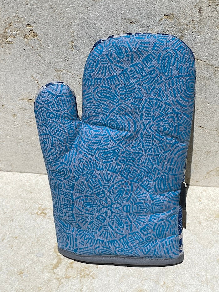 Oven Mitt - Blue