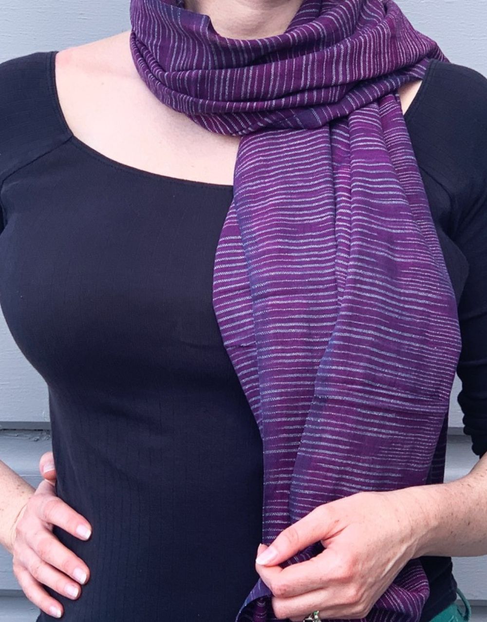 Yeshi Wrap - Violet