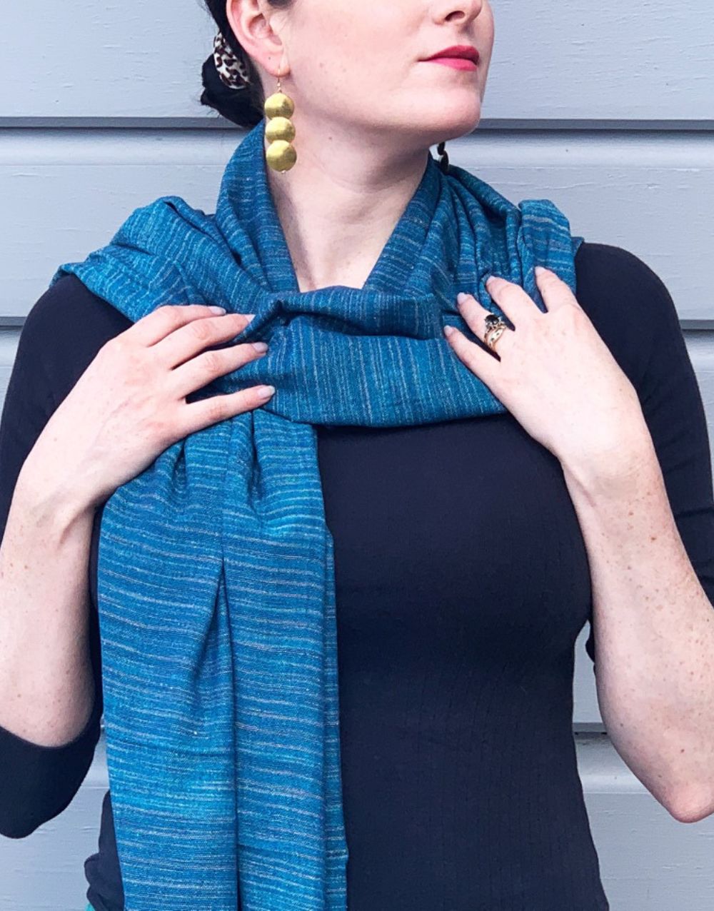 Yeshi Wrap - Turquoise