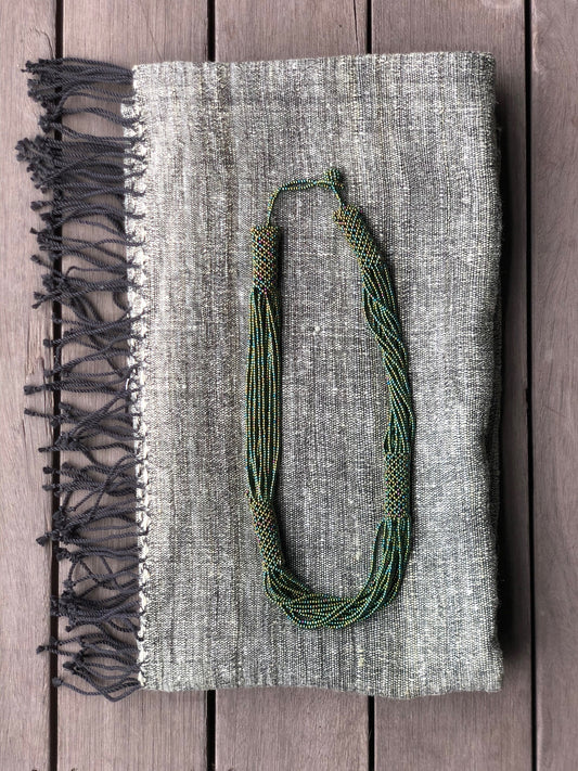 maret poncho and zanele rope necklace bundle