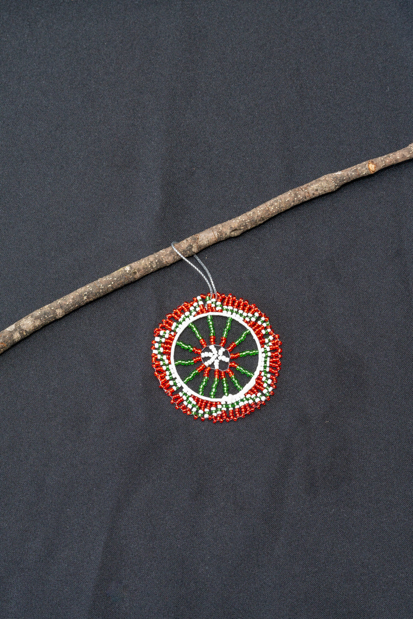 Christmas African Medallion - Green