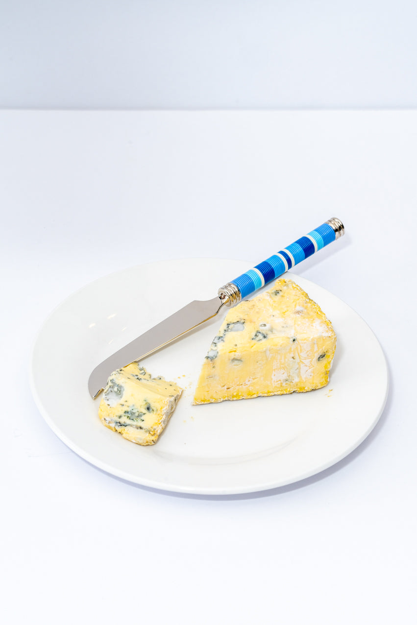 Telephone Wire Cheese Knife - Blues