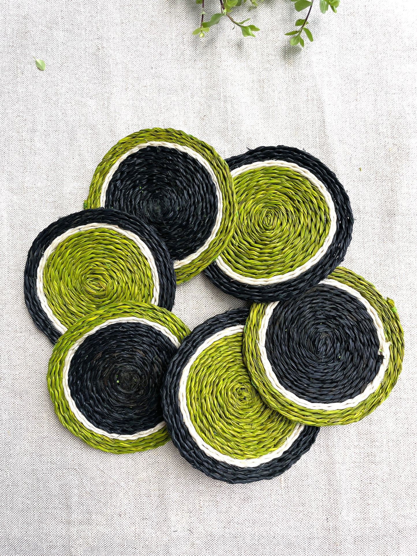 Lime Placemats & Coasters Bundle