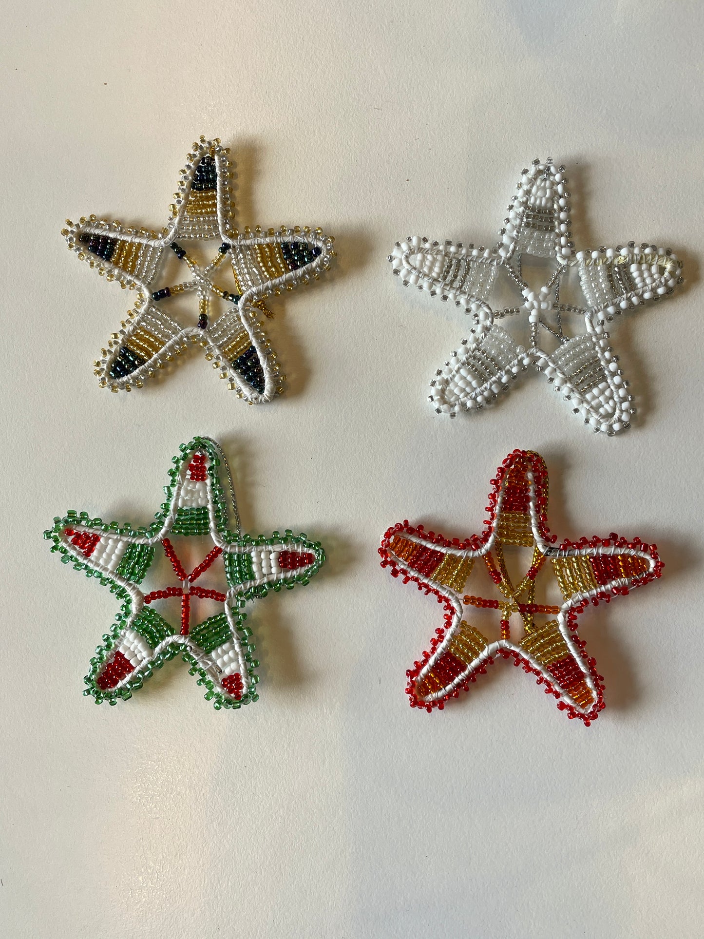 Christmas African Star - Blue & Gold