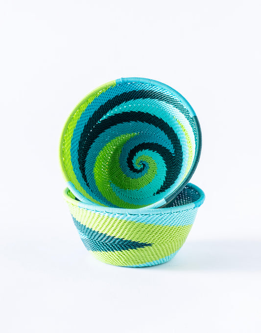 Telephone Wire Bowl - Spring