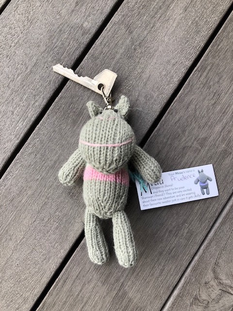 Soft Toy Keyring - Hippo