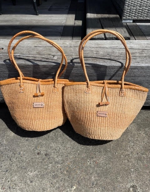 Sisal Shoulder Bag - Sand