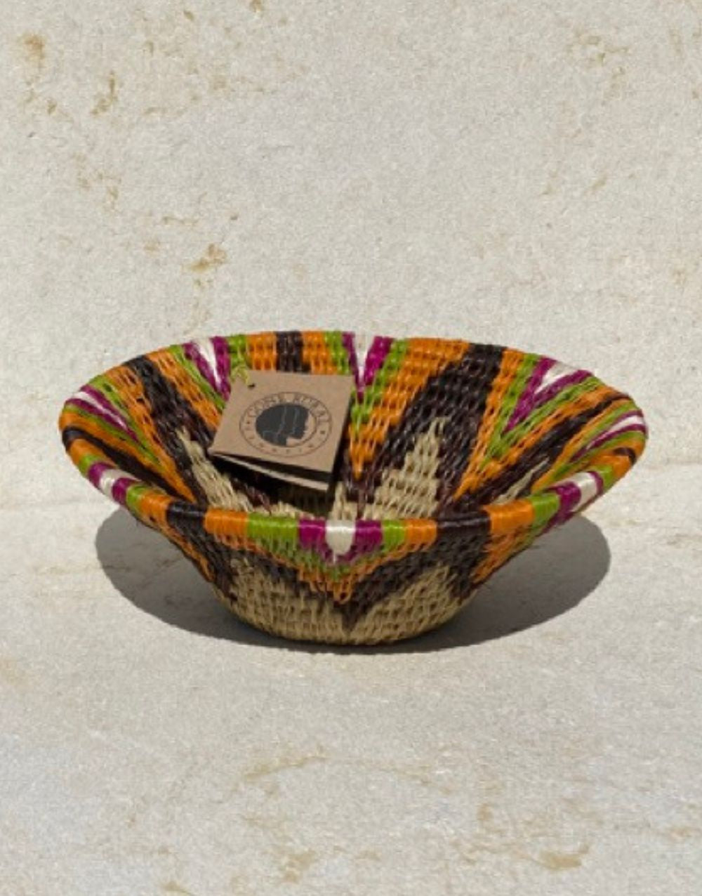 Eswatini Woven Basket - Candy