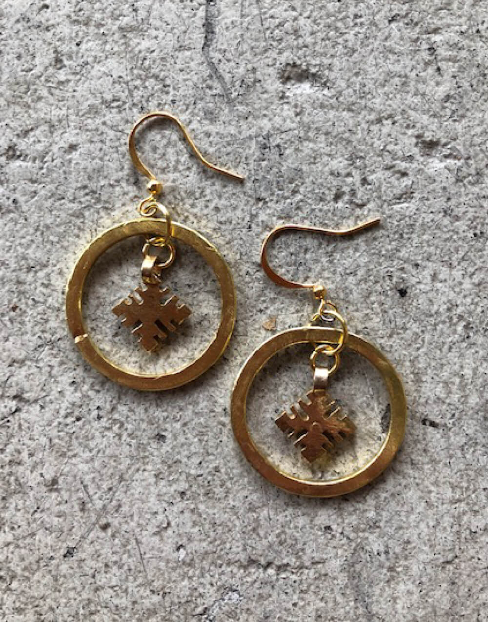 Ethical on sale gold earrings