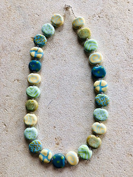 handmade-clay-necklace-kenya-women-kazuri-swahili-beautiful-bead-necklace-mint-sultans-green-blue-pattern-multi-colour