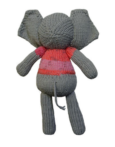 Hand-Knitted Friend - Elephant