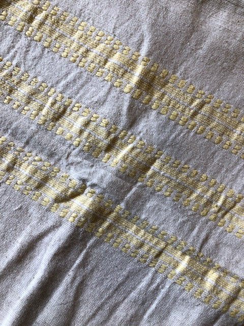 Hooded Baby Towel - Yellow Stripe
