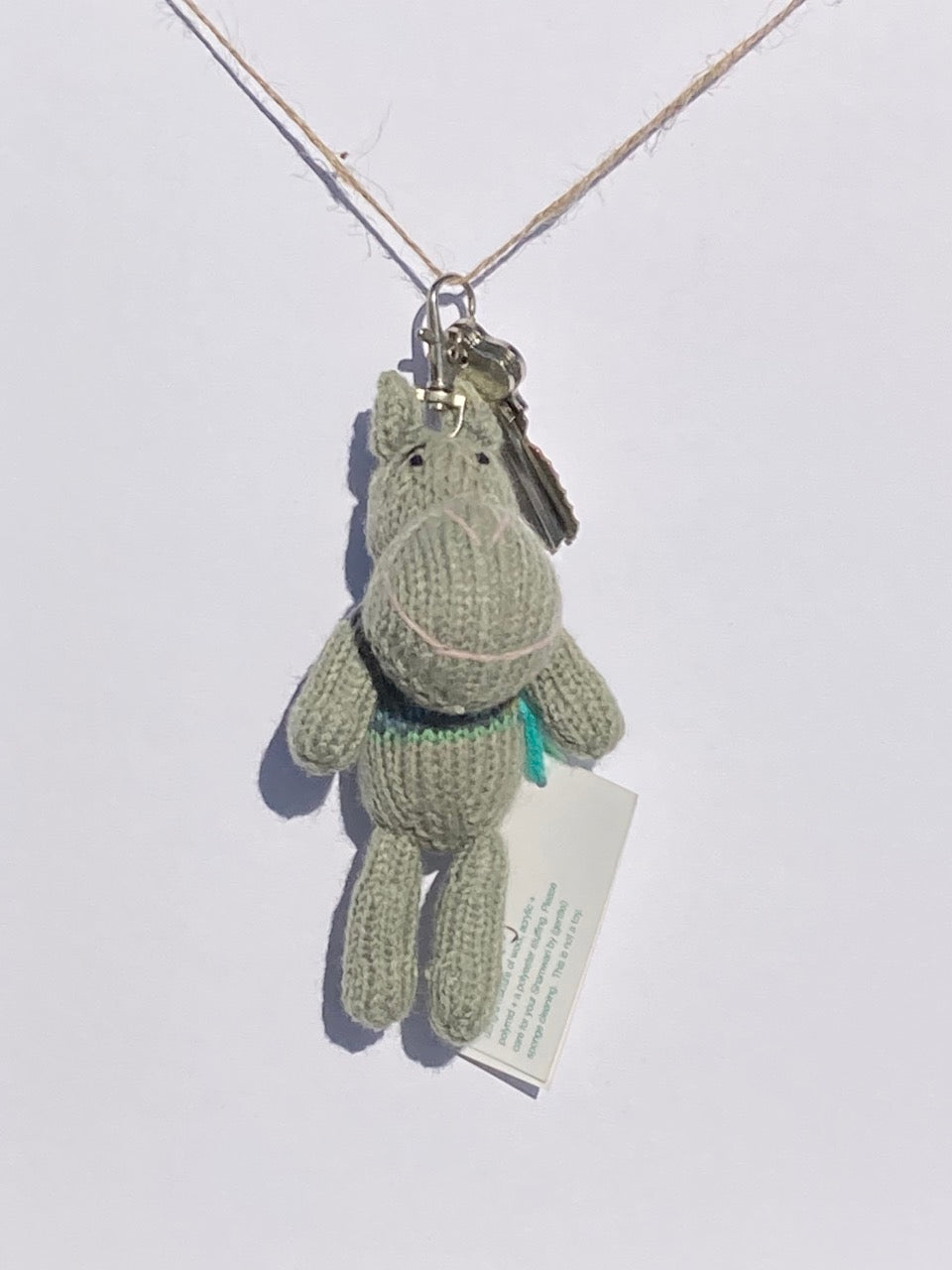 hand-knitted-keyring-hippo-wool-acrylic-polymid-polyester-zimbabwe-ethiopia