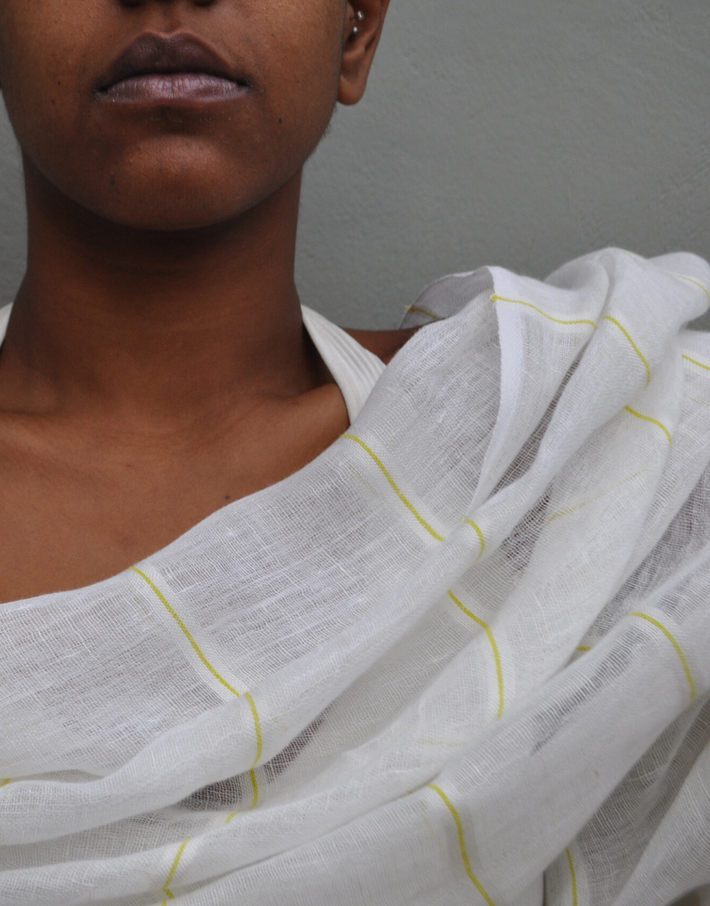 handwoven-linen-adina-shawl-white-lime-lines-ethiopia
